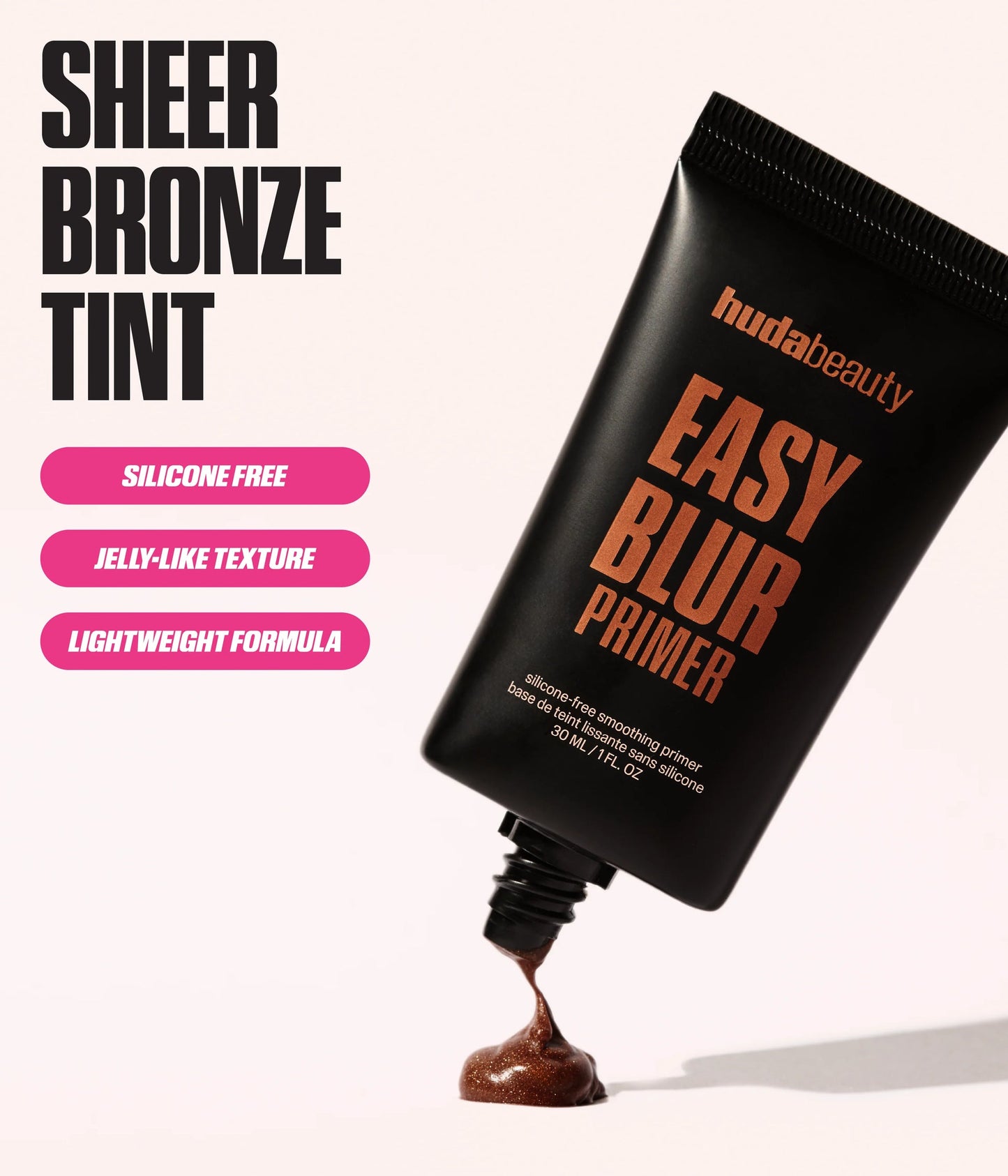 EASY BLUR SILICONE-FREE SMOOTHING PRIMER BRONZE FUDGE - US 3719
