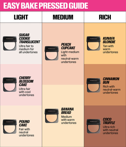 EASY BAKE PRESSED POWDER - US 2736