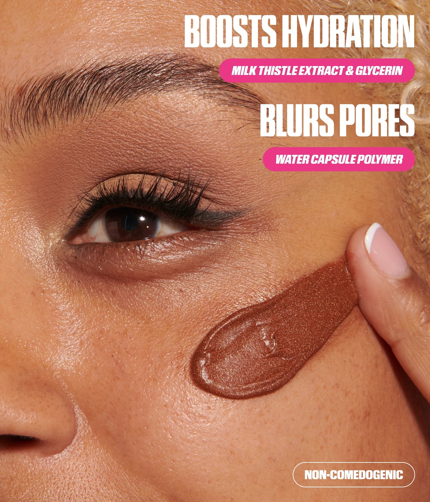 EASY BLUR SILICONE-FREE SMOOTHING PRIMER BRONZE FUDGE - US 3719
