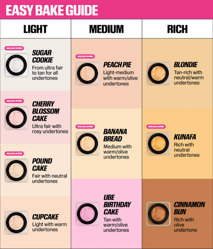 MINI EASY BAKE LOOSE BAKING & SETTING POWDER - US 3637