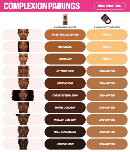 MINI EASY BLUR NATURAL AIRBRUSH FOUNDATION WITH NIACINAMIDE - US 4094