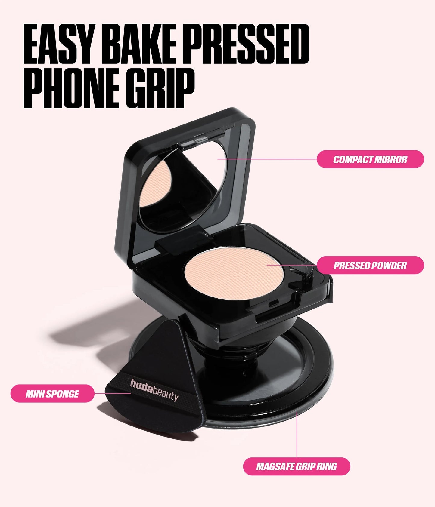 EASY BAKE PRESSED POWDER PHONE GRIP - US 2150